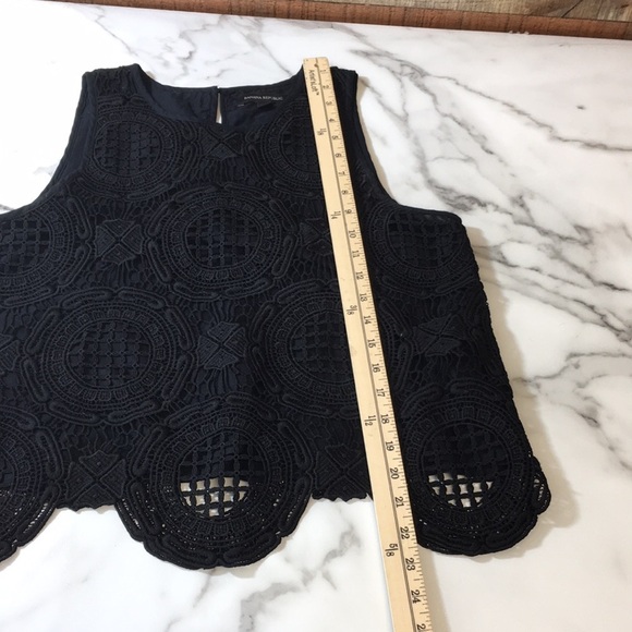 Banana Republic Blace July Lace Tank Top Womens Small Sleeveless - Picture 10 of 10
